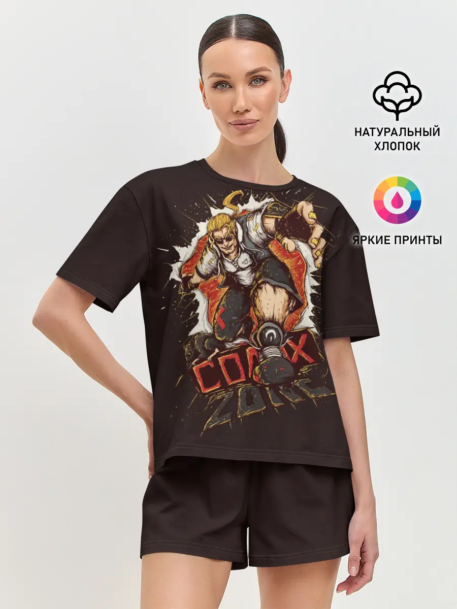 Женская пижама с шортами / Comix Zone