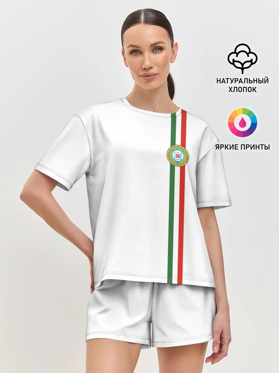 Женская пижама с шортами / Чеченская республика