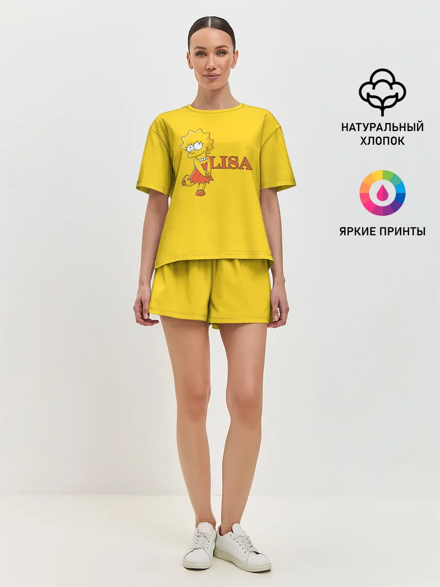 Женская пижама с шортами / Lisa