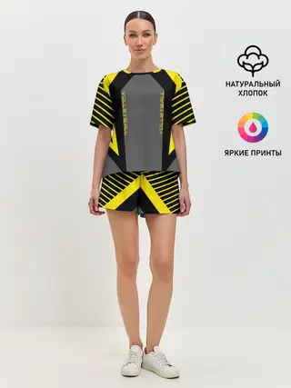 Женская пижама с шортами / Volleyball