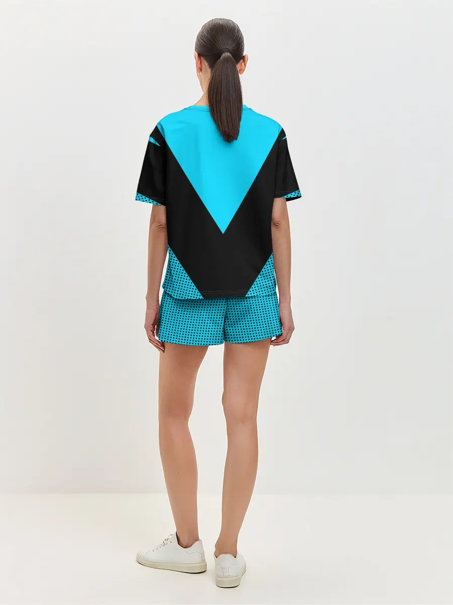 Женская пижама с шортами / Bicyclist