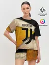 Женская пижама с шортами / Ювентус олд