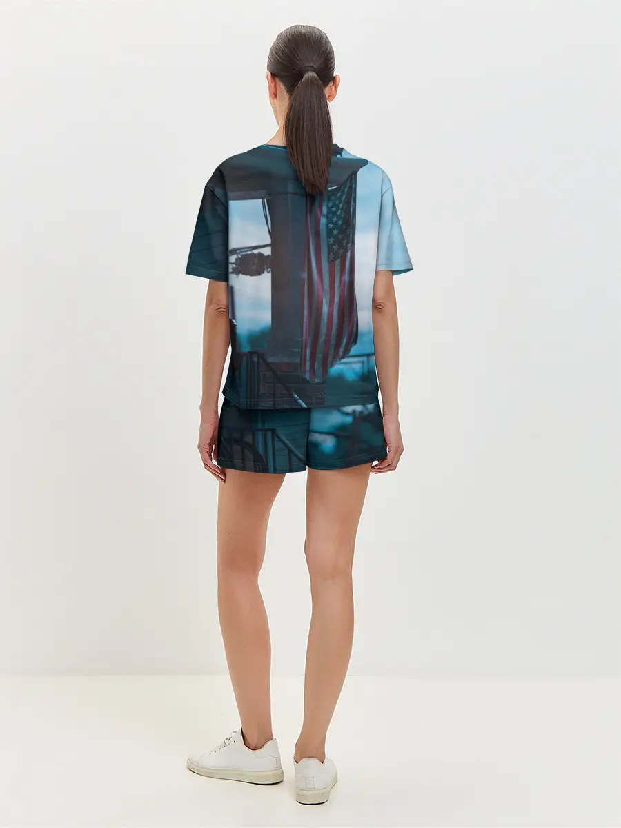 Женская пижама с шортами / Detroit: Become Human - Markus