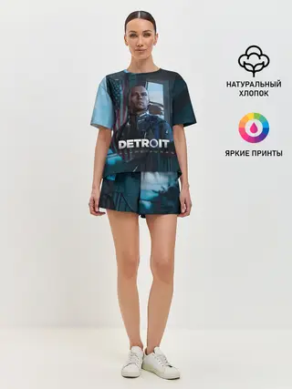Женская пижама с шортами / Detroit: Become Human - Markus