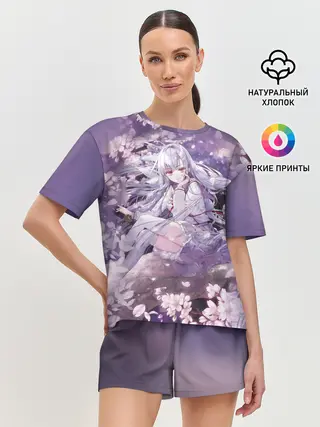 Женская пижама с шортами / Mahiru Hiragi