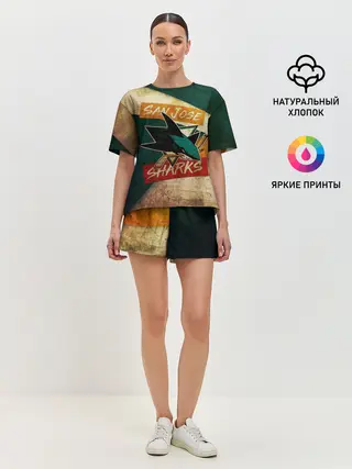 Женская пижама с шортами / Сан Хосе Олд