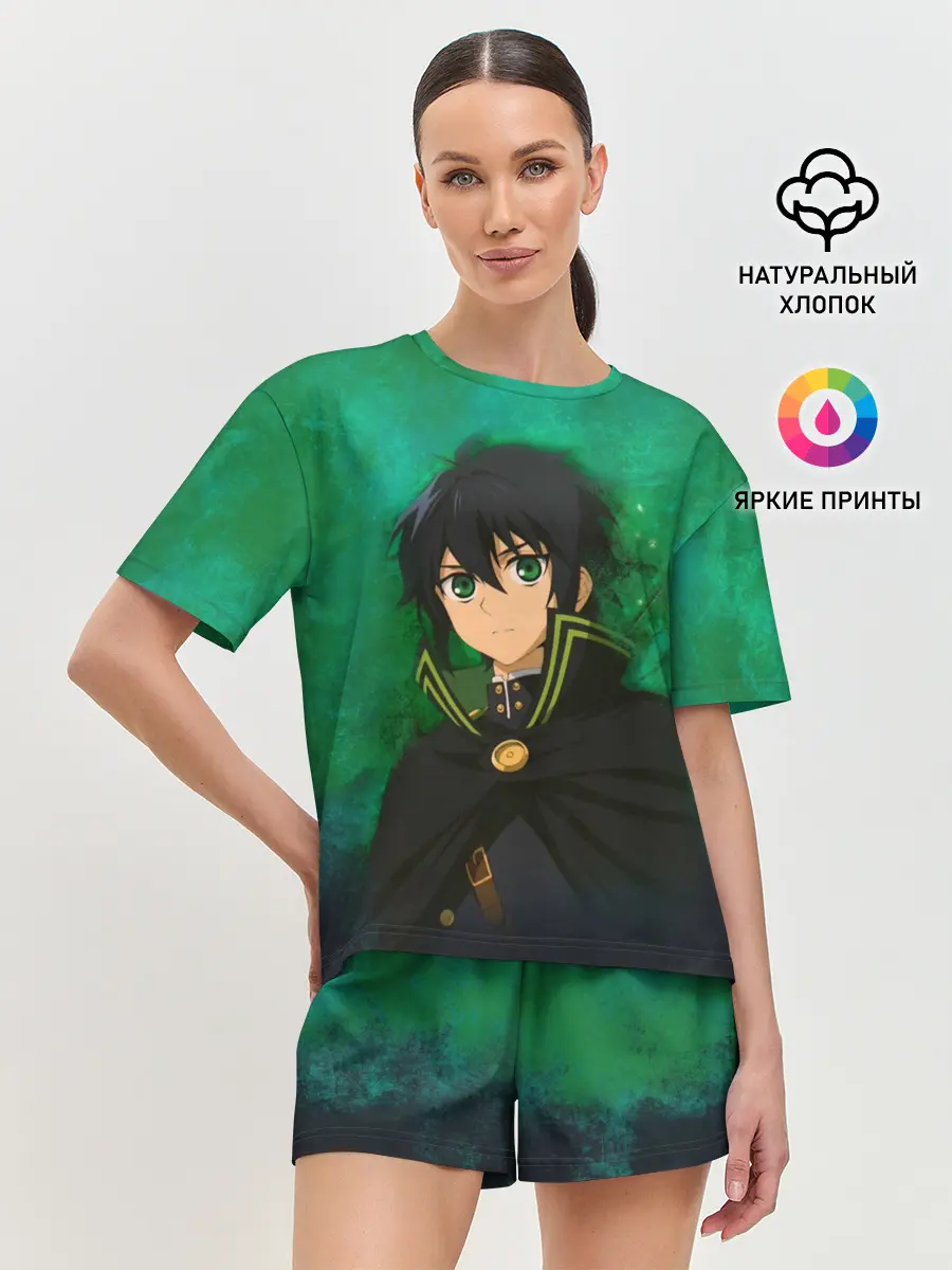 Женская пижама с шортами / Yuichiro Hyakuya