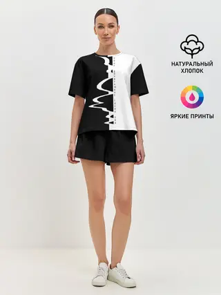 Женская пижама с шортами / You government loves you