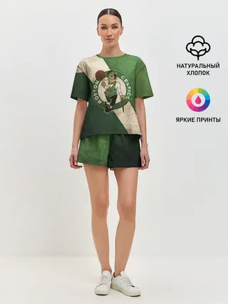 Женская пижама с шортами / Бостон олд