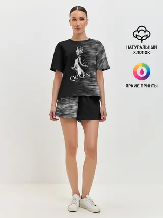 Женская пижама с шортами / Queen