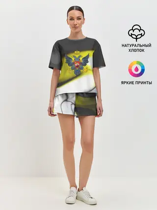 Женская пижама с шортами / Российская империя