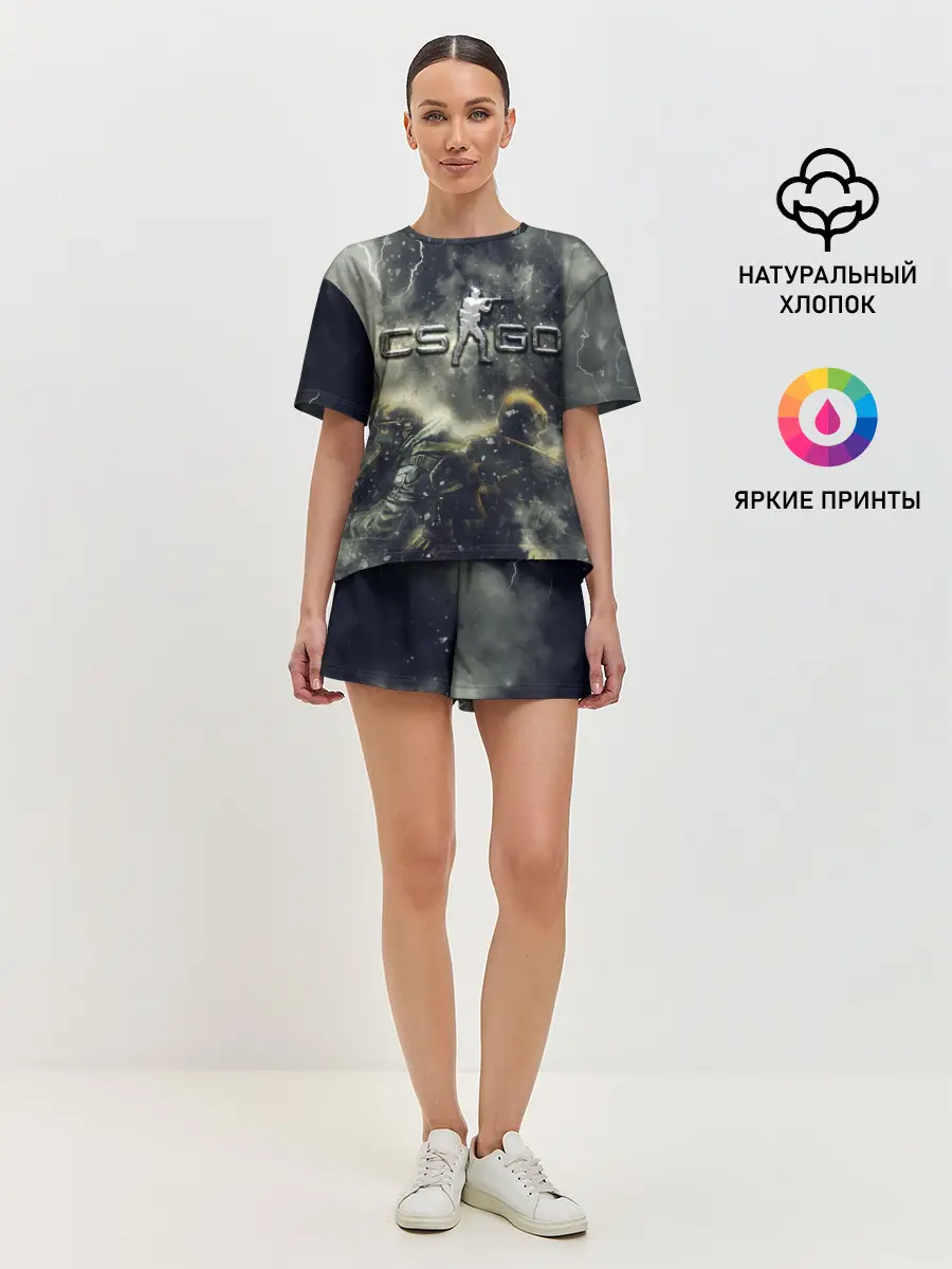 Женская пижама с шортами / CS GO