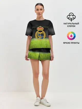 Женская пижама с шортами / REAL MADRID