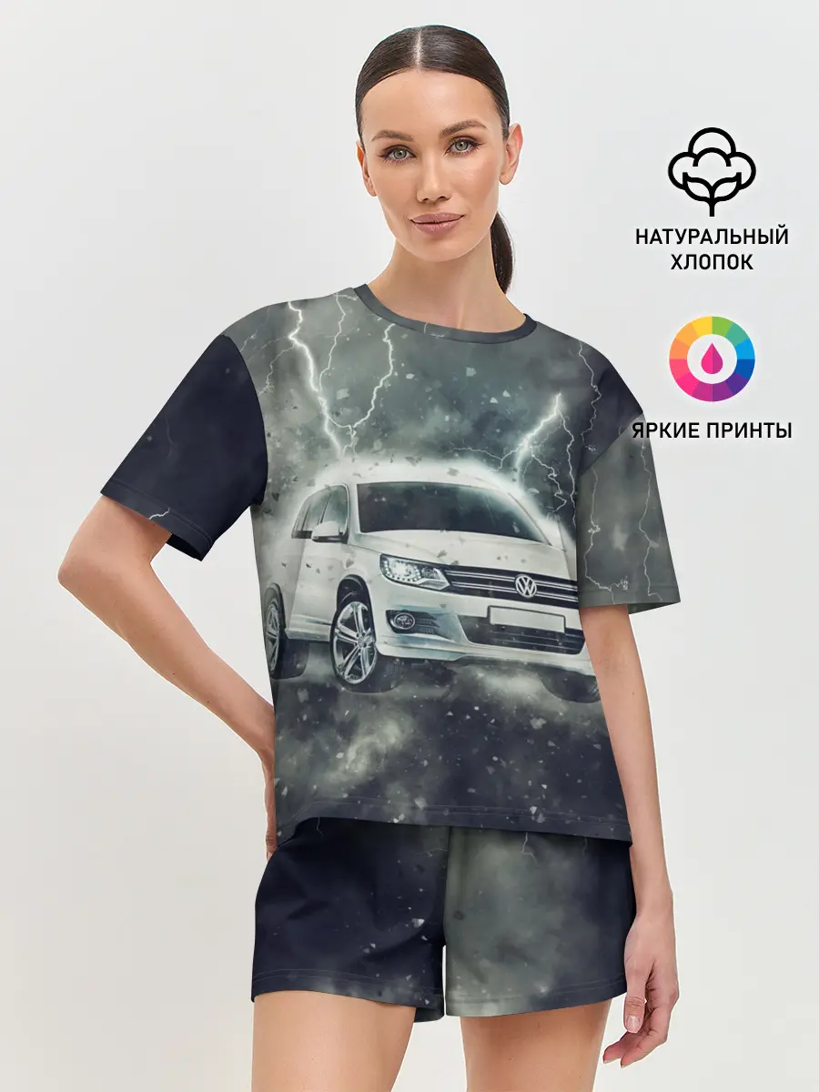 Женская пижама с шортами / Volkswagen Tiguan
