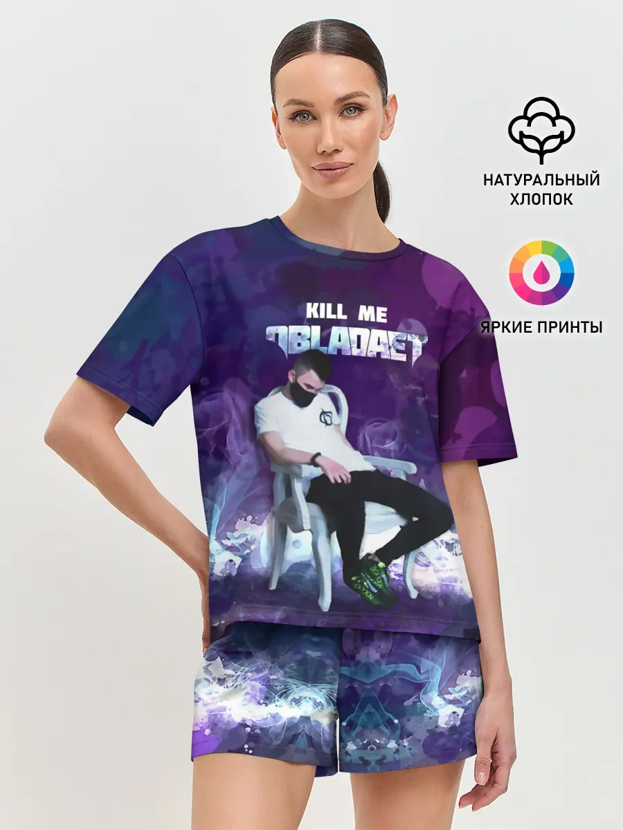 Женская пижама с шортами / OBLA