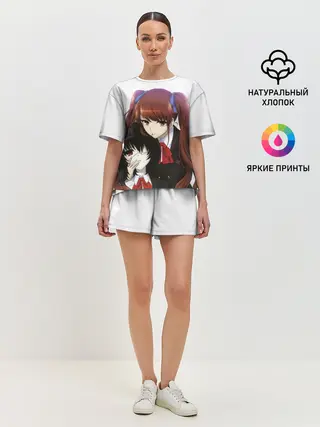 Женская пижама с шортами / мисаки мэй и идзуми акадзава