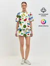 Женская пижама с шортами / Летняя