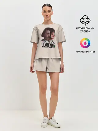 Женская пижама с шортами / Леон