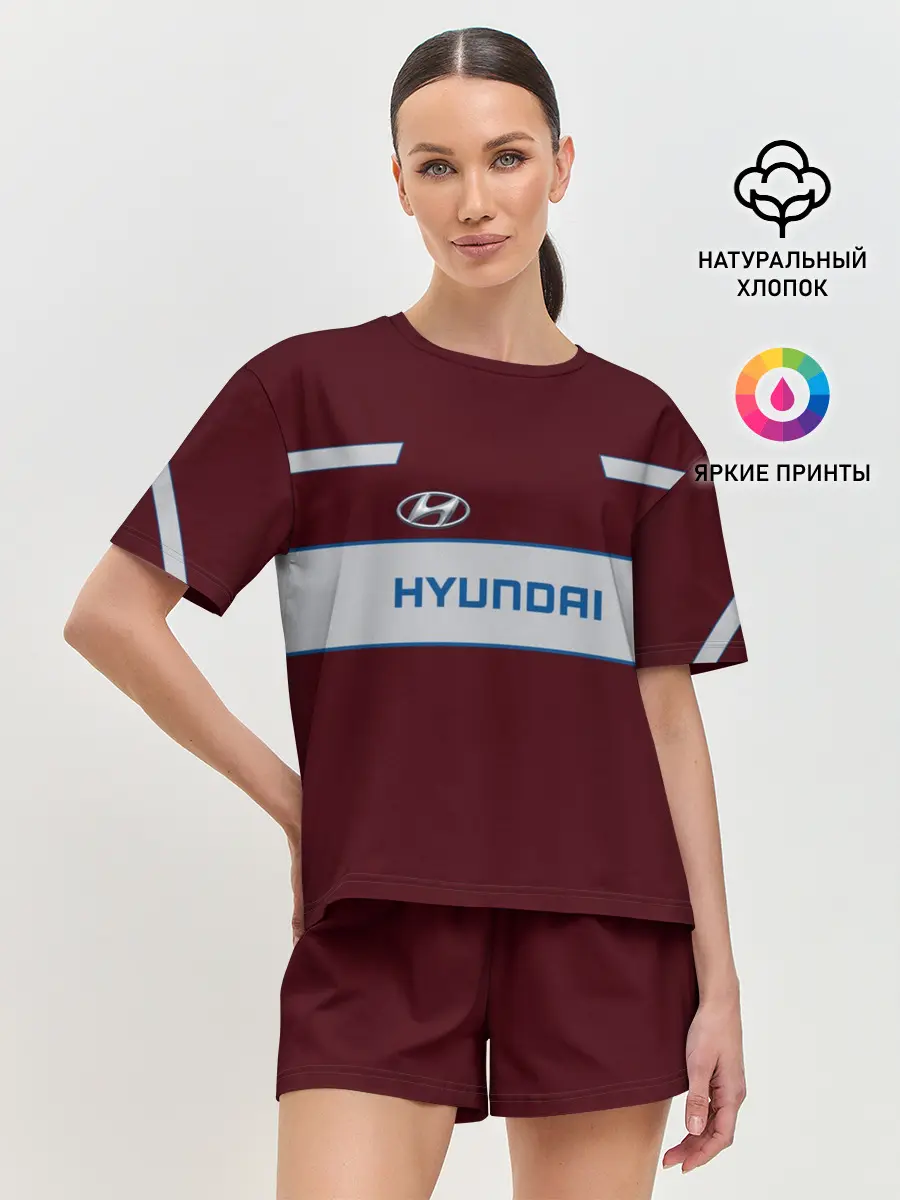 Женская пижама с шортами / Hyundai