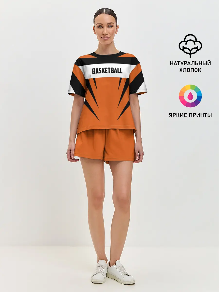 Женская пижама с шортами / Basketball