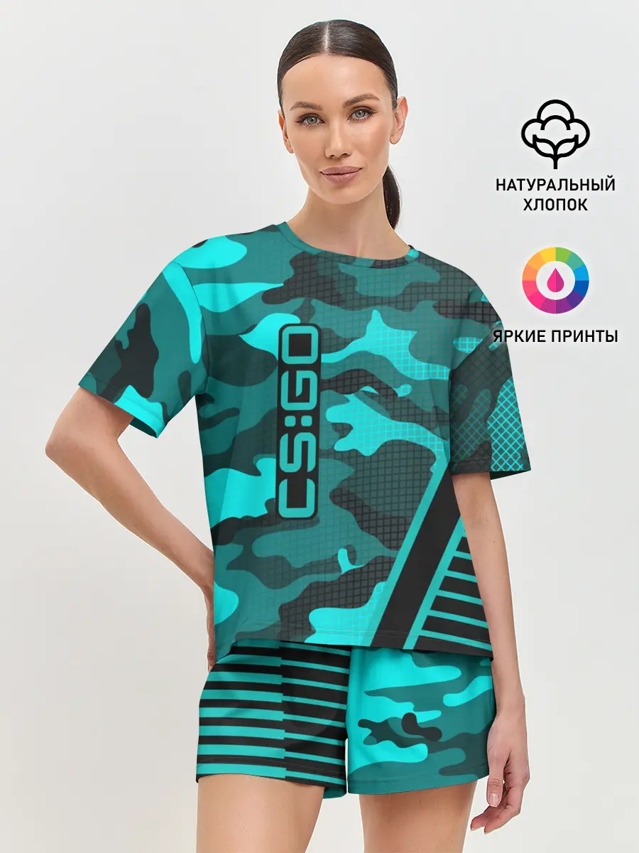 Женская пижама с шортами / CS:GO