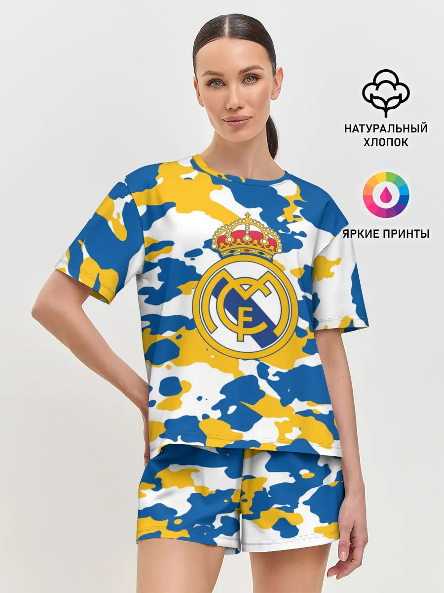 Женская пижама с шортами / Real Madrid