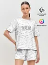 Женская пижама с шортами / Берёзка