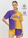 Женская пижама с шортами / Los angeles lakers. NBA
