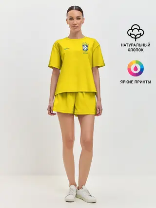 Женская пижама с шортами / Сборная Бразилии