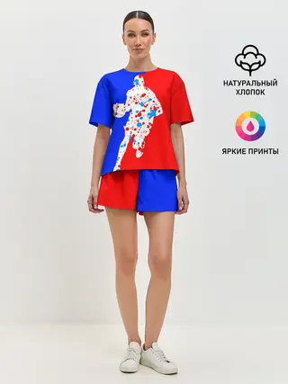 Женская пижама с шортами / Форма баскетболиста