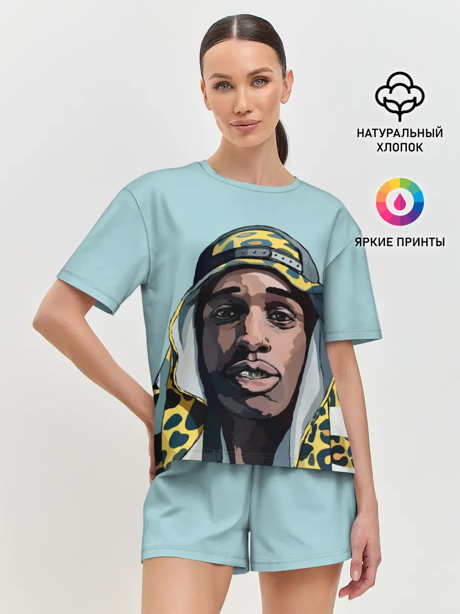 Женская пижама с шортами / ASAP Rocky