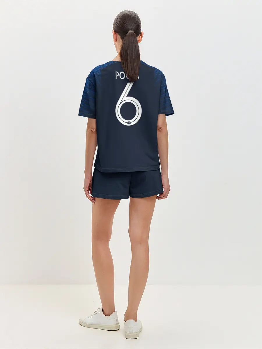 Женская пижама с шортами / Pogba home WC 2018