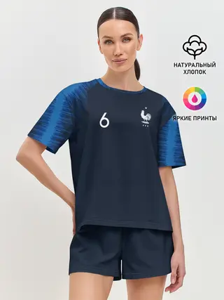 Женская пижама с шортами / Pogba home WC 2018