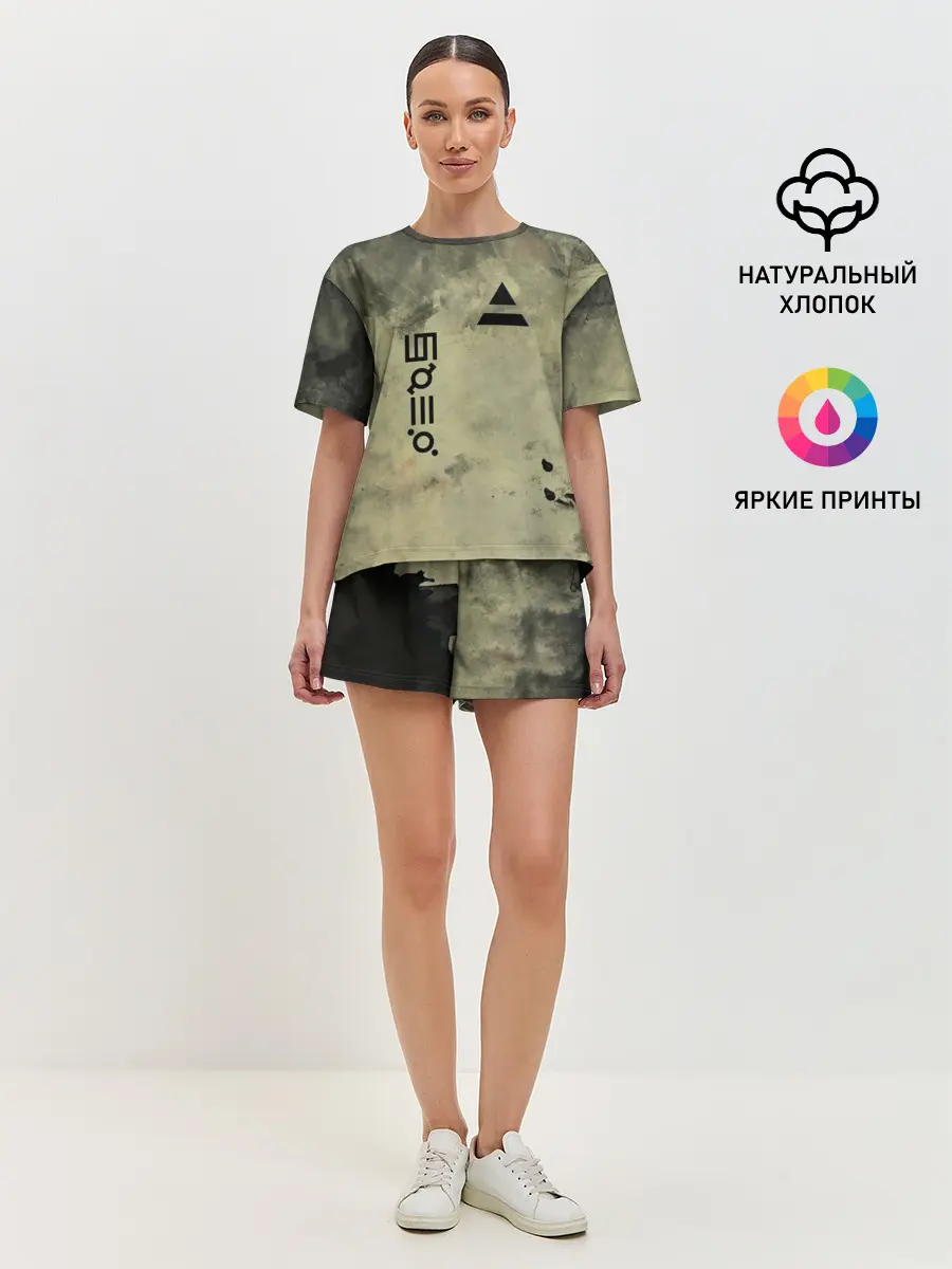 Женская пижама с шортами / 30 Seconds to Mars