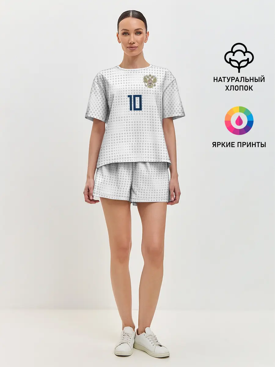 Женская пижама с шортами / Smolov away WC 2018