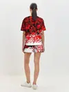 Женская пижама с шортами / Абстрактные узоры 3