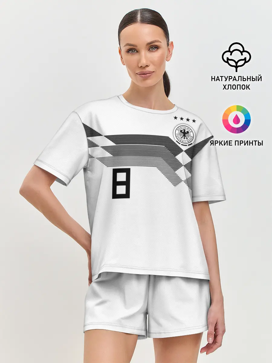 Женская пижама с шортами / Kroos home WC 2018