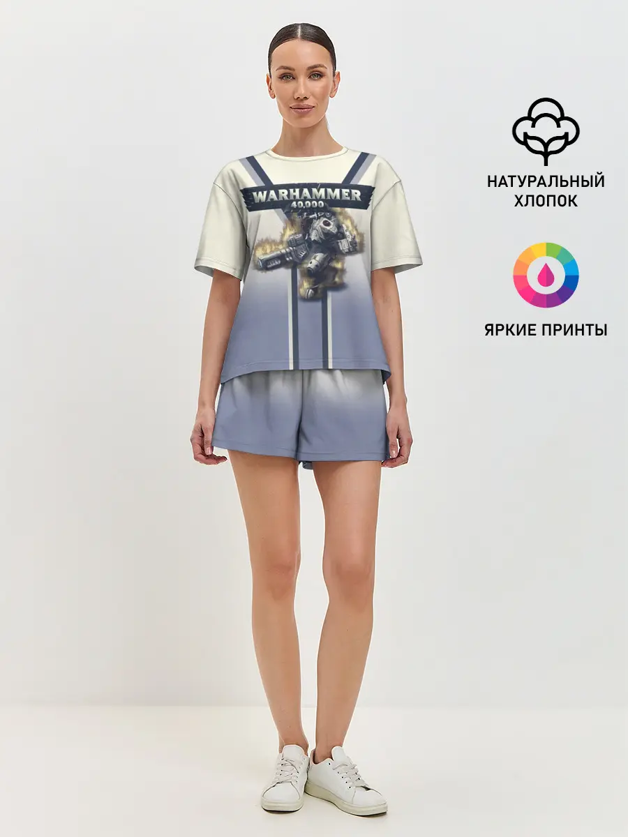 Женская пижама с шортами / Warhammer 40000: Tau Empire