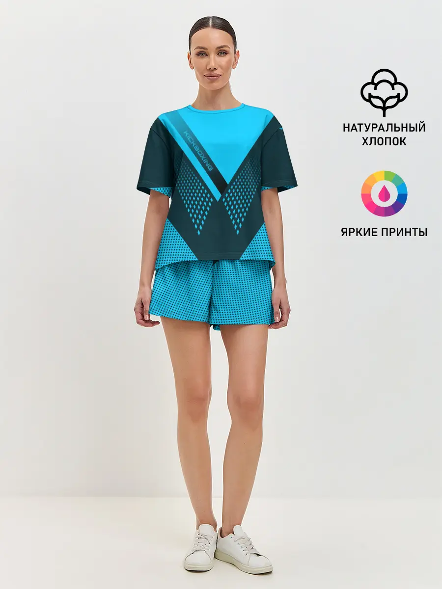 Женская пижама с шортами / Kickboxing