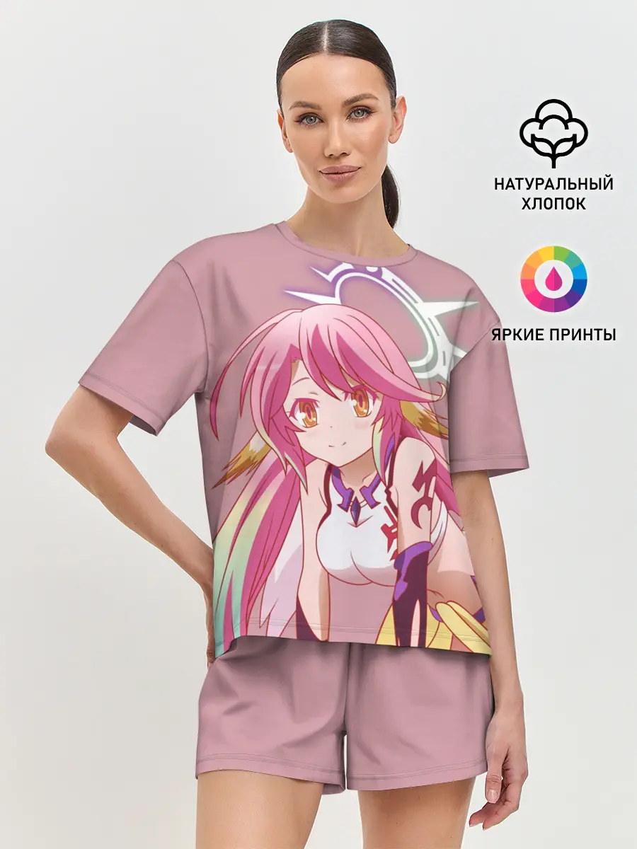 Женская пижама с шортами / Аниме про шахматы