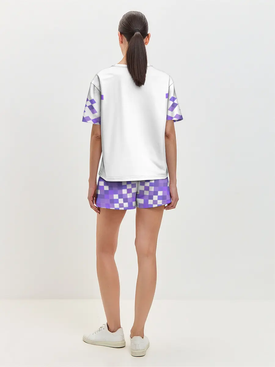 Женская пижама с шортами / Аниме пикселы