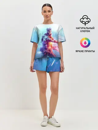 Женская пижама с шортами / Battlefield 5 Man