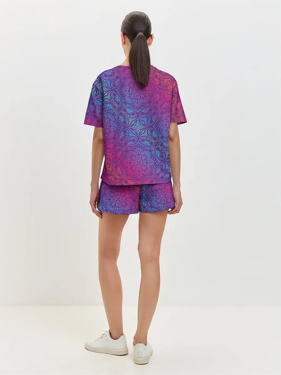 Женская пижама с шортами / Роскошный Ом