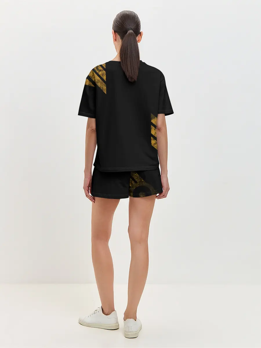 Женская пижама с шортами / Шмель