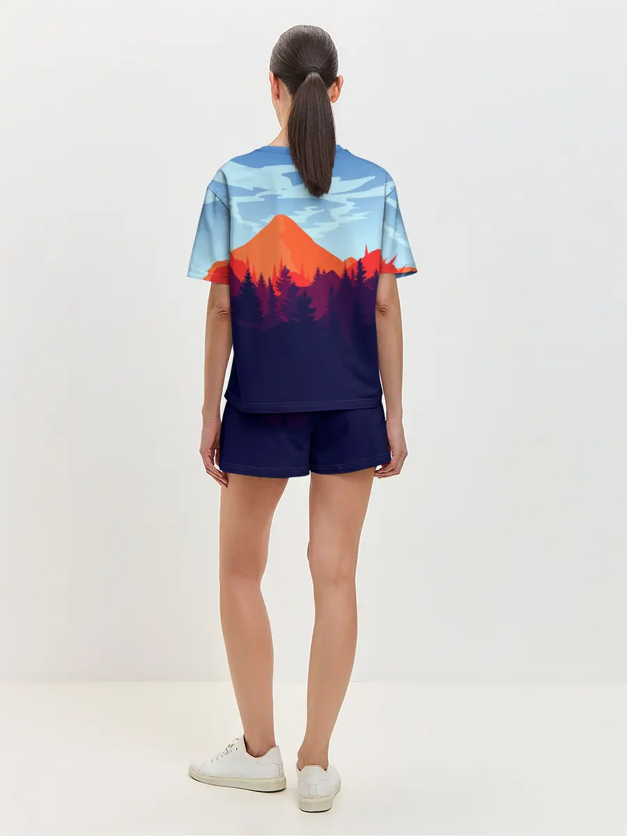 Женская пижама с шортами / Firewatch collection