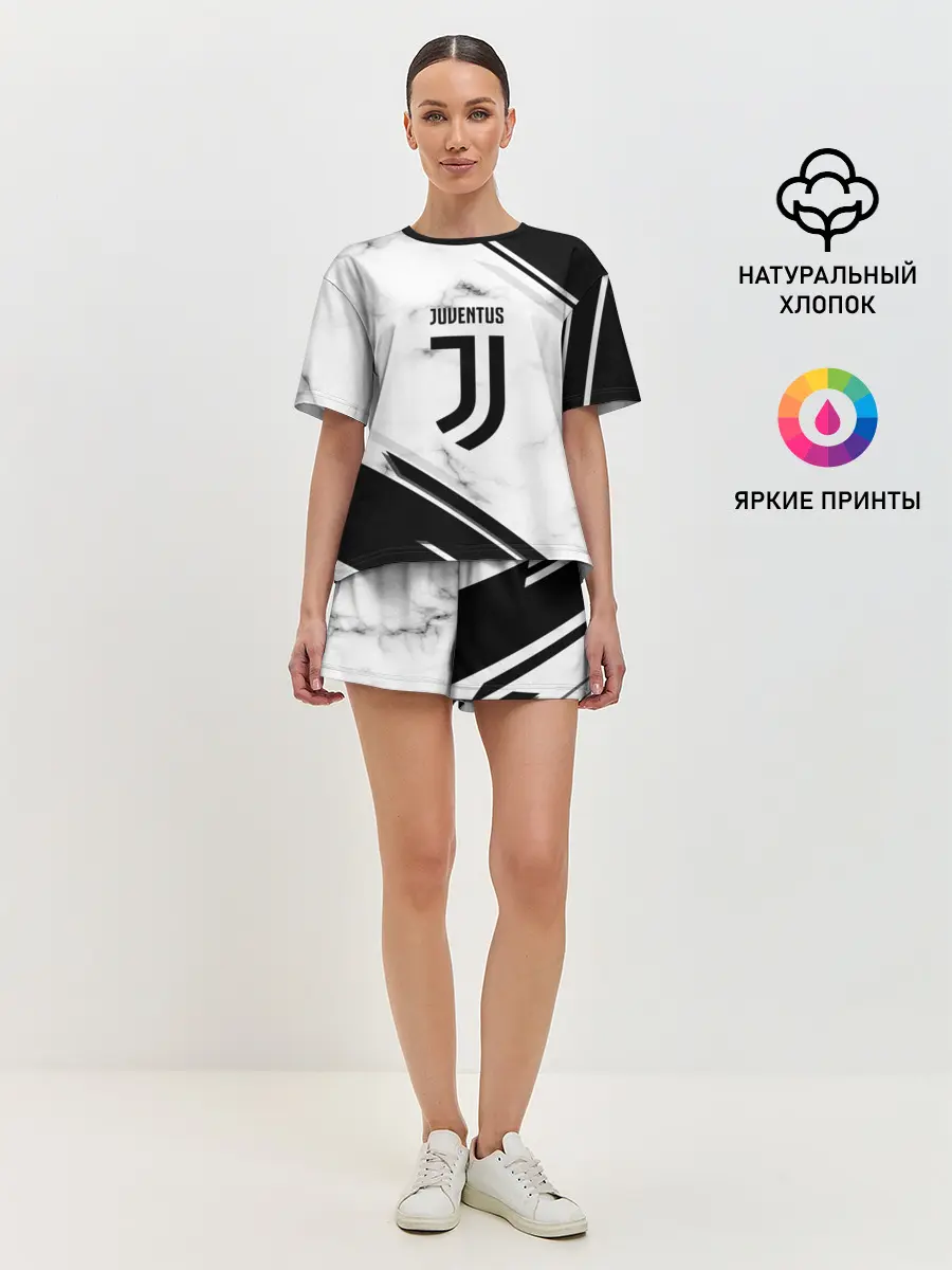 Женская пижама с шортами / Juventus