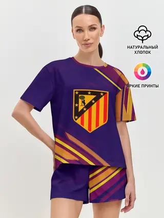 Женская пижама с шортами / Atletico Madrid
