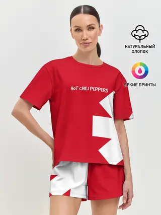 Женская пижама с шортами / Red Hot Chili Peppers