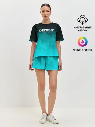 Женская пижама с шортами / DETROIT BECOME HUMAN