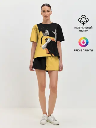 Женская пижама с шортами / Bruce Lee